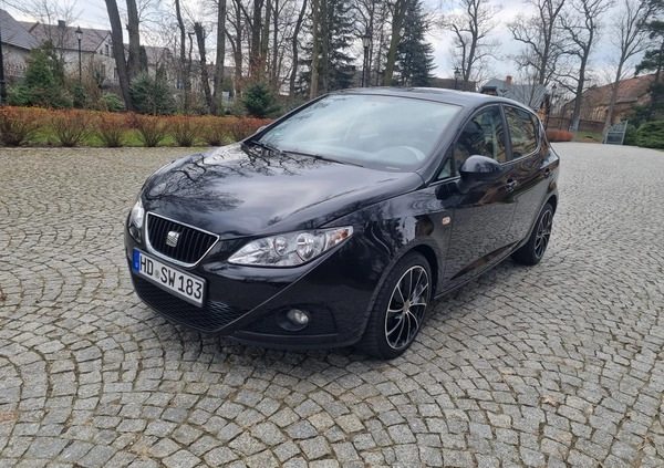 Seat Ibiza cena 14999 przebieg: 190000, rok produkcji 2009 z Biała Rawska małe 67